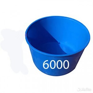 Купель 6000 литров с приямком