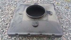 Бак для душа 120л  с дыркой